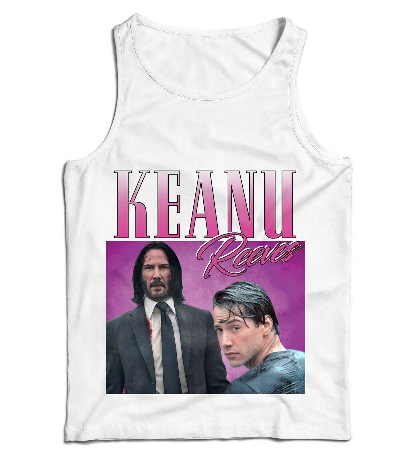 Keanu Reeves Appreciation Ladies Vest Tank Top