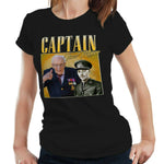 Captain Tom Moore Appreciation Tshirt Ladies Fitted