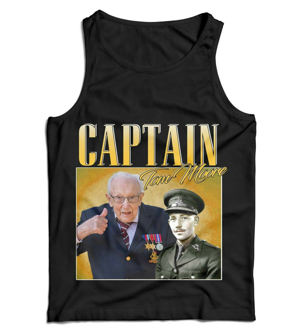 Captain Tom Moore Appreciation Ladies Vest Tank Top