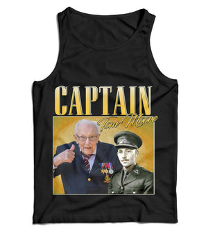 Captain Tom Moore Appreciation Ladies Vest Tank Top