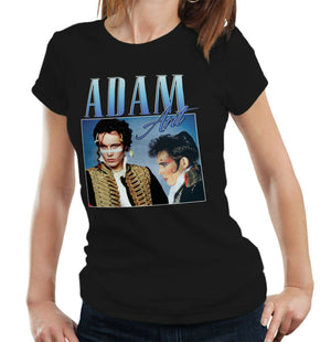 Adam Ant Appreciation Tshirt Fitted Ladies