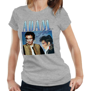 Adam Ant Appreciation Tshirt Fitted Ladies