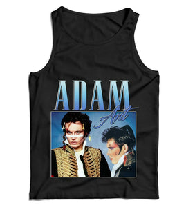 Adam Ant Appreciation Ladies Vest Tank Top