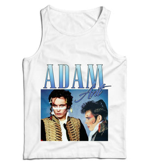 Adam Ant Appreciation Ladies Vest Tank Top