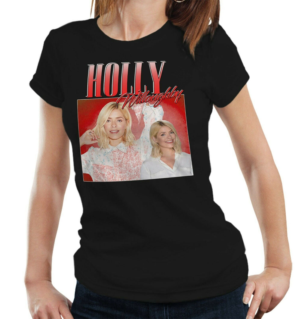 Holly Willoughby Appreciation Tshirt Ladies Fitted