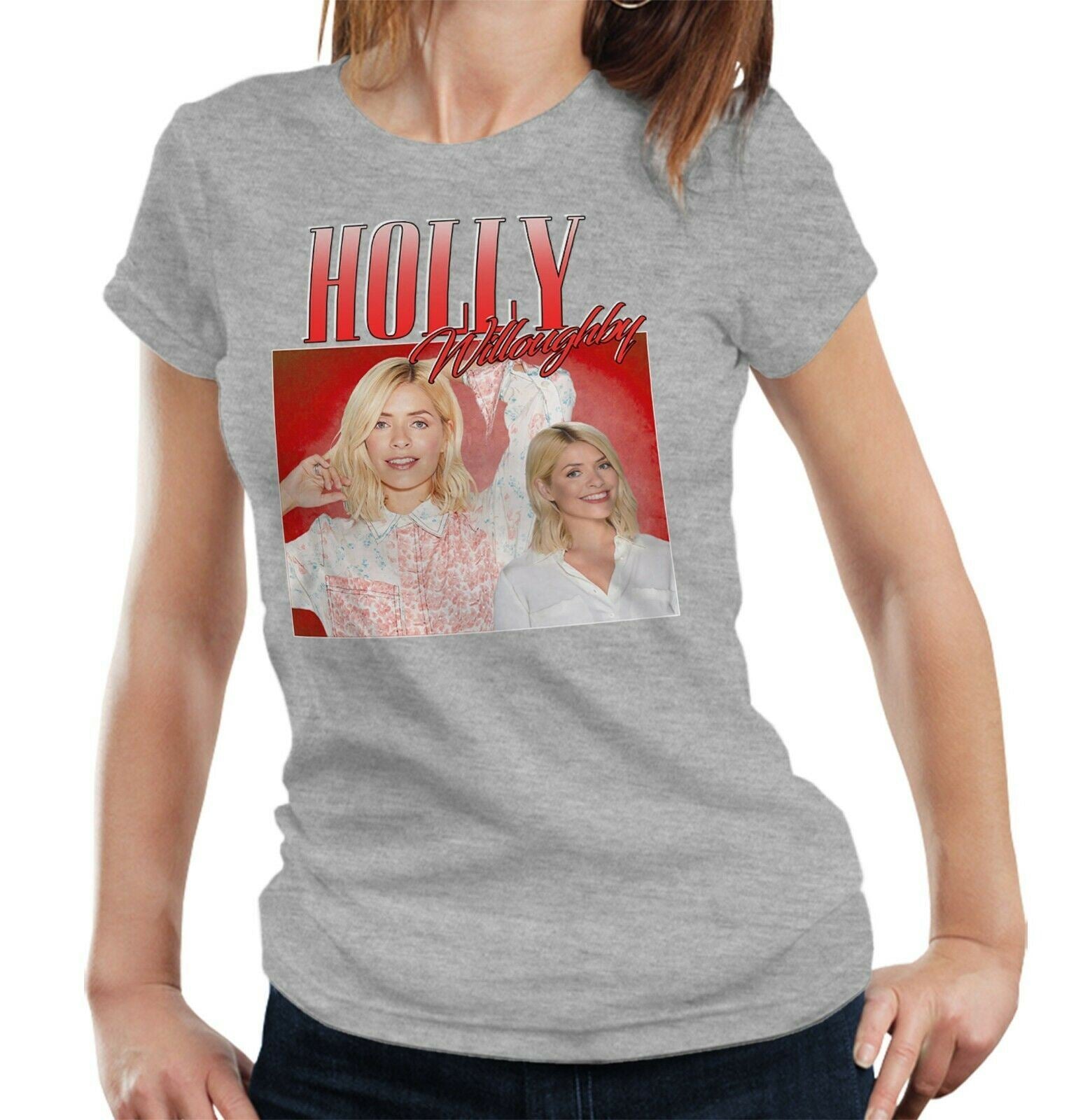 Holly Willoughby Appreciation Tshirt Ladies Fitted