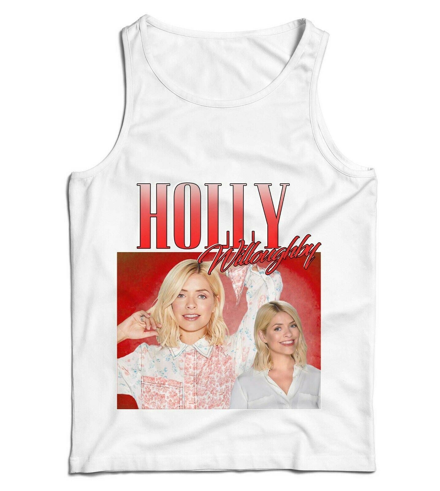 Holly Willoughby Appreciation Ladies Vest Tank Top