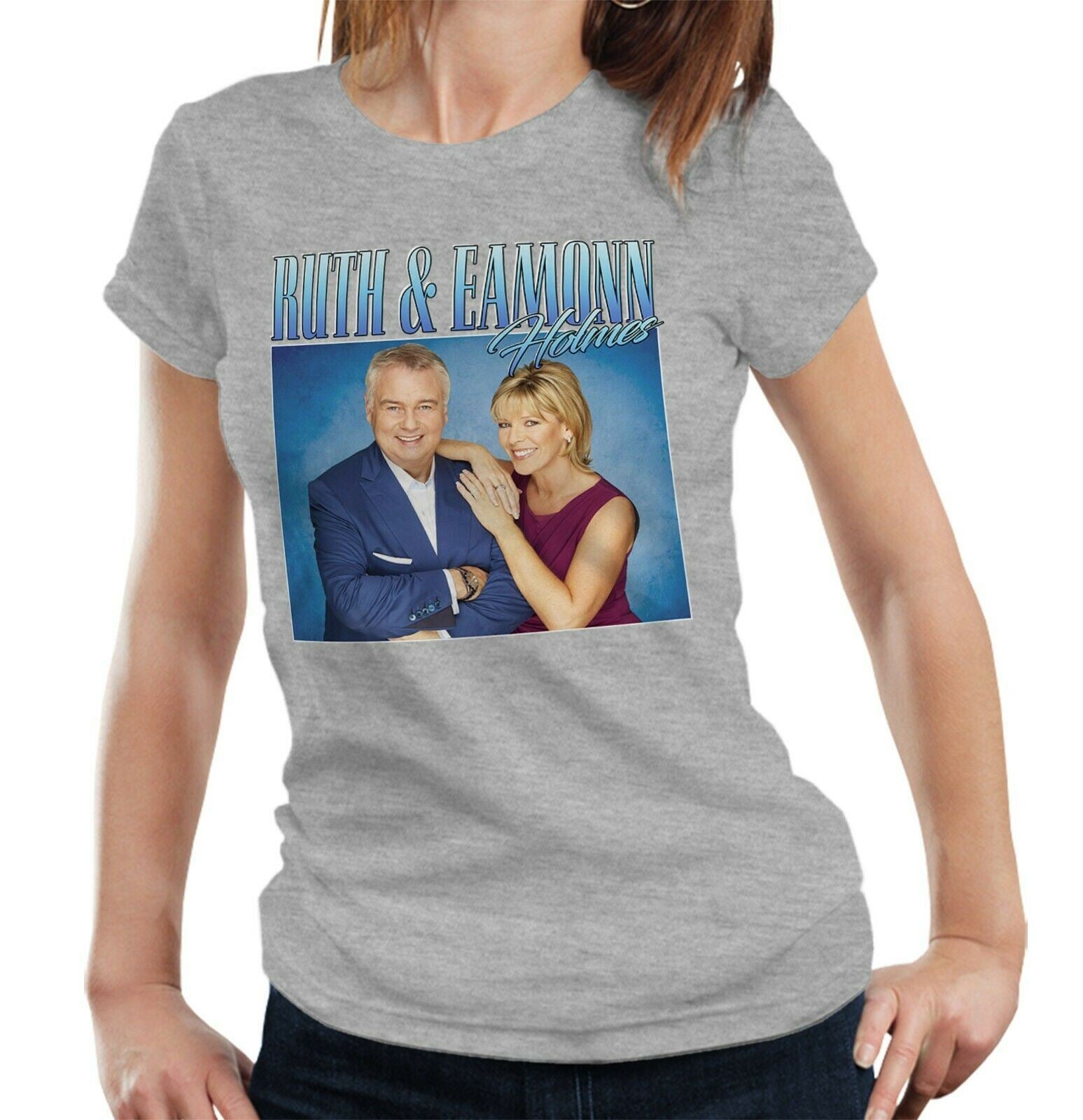 Ruth And Eamonn Holmes Appreciation Tshirt Fitted Ladies