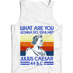 What Are You Gonna Do, Stab Me? Ladies Vest Tank Top