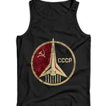 USSR Rocket CCCP Ladies Vest Tank Top