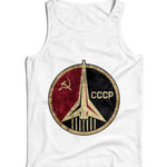 USSR Rocket CCCP Ladies Vest Tank Top