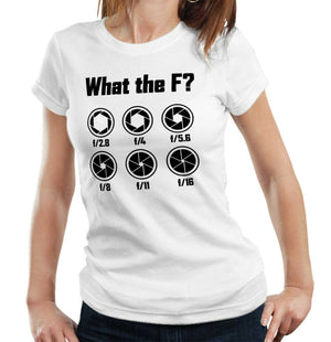 What The F? Tshirt Fitted Ladies