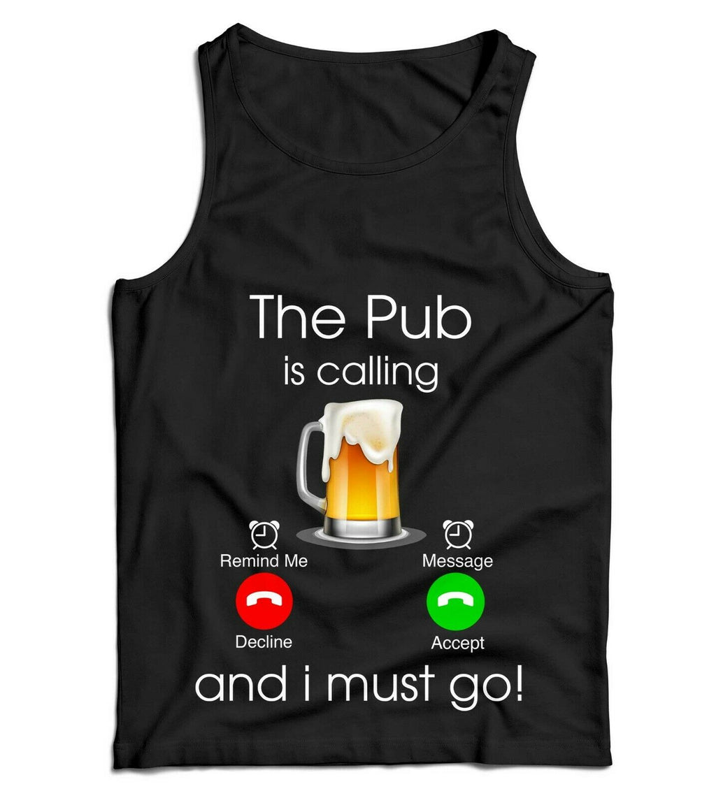 The Pub Is Calling Ladies Vest Tank Top