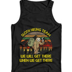 Sloth Hiking Team Ladies Vest Tank Top