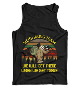 Sloth Hiking Team Ladies Vest Tank Top