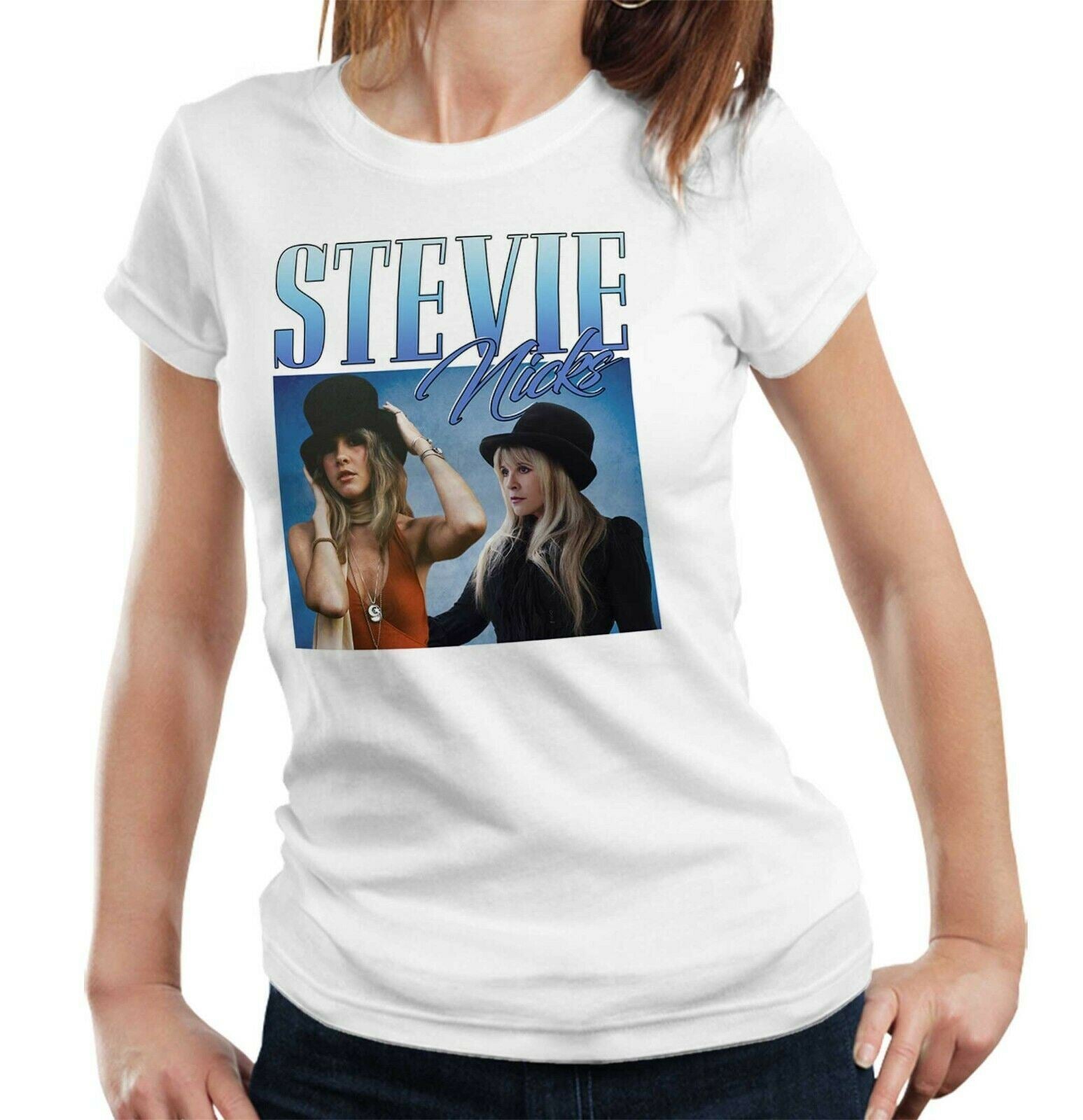 Stevie Nicks Appreciation Tshirt Fitted Ladies