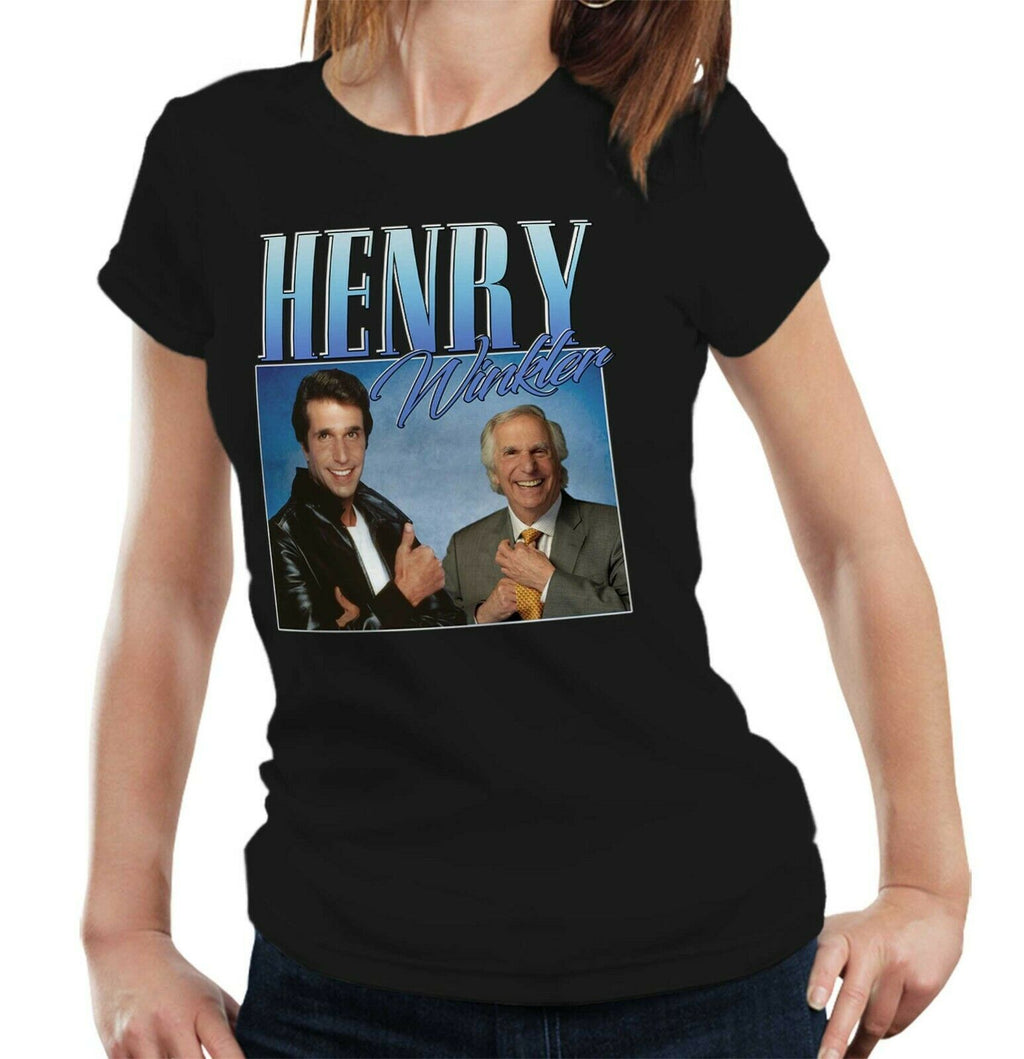 Henry Winkler Appreciation Tshirt Fitted Ladies