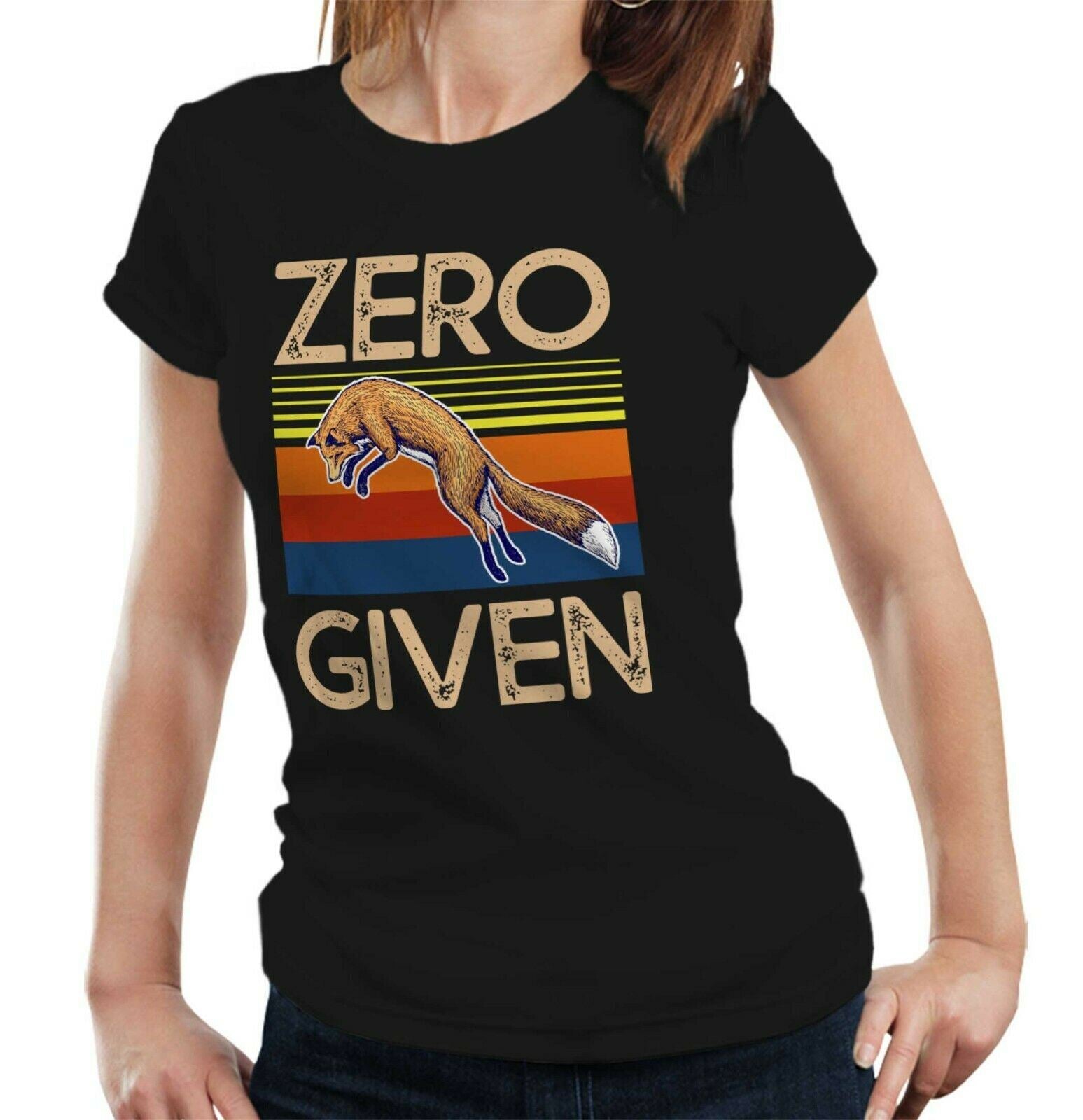 Zero Fox Given Tshirt Fitted Ladies