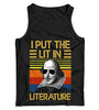 I Put The Lit In Literature Ladies Vest Tank Top