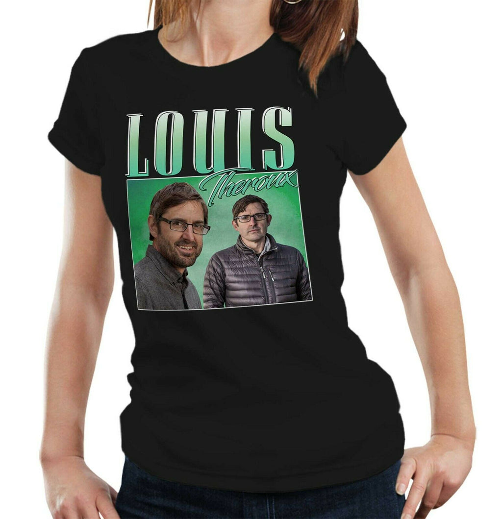 Louis Theroux Appreciation Tshirt Ladies Fitted