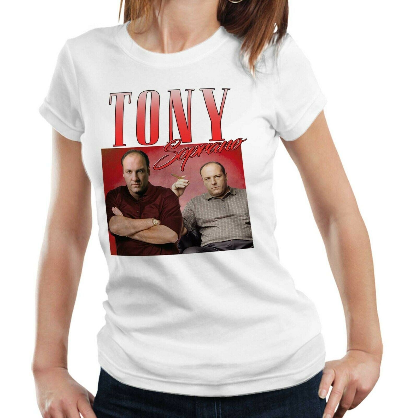 Tony Soprano Appreciation Tshirt Fitted Ladies