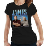 James Gandolfini Appreciation Tshirt Fitted Ladies