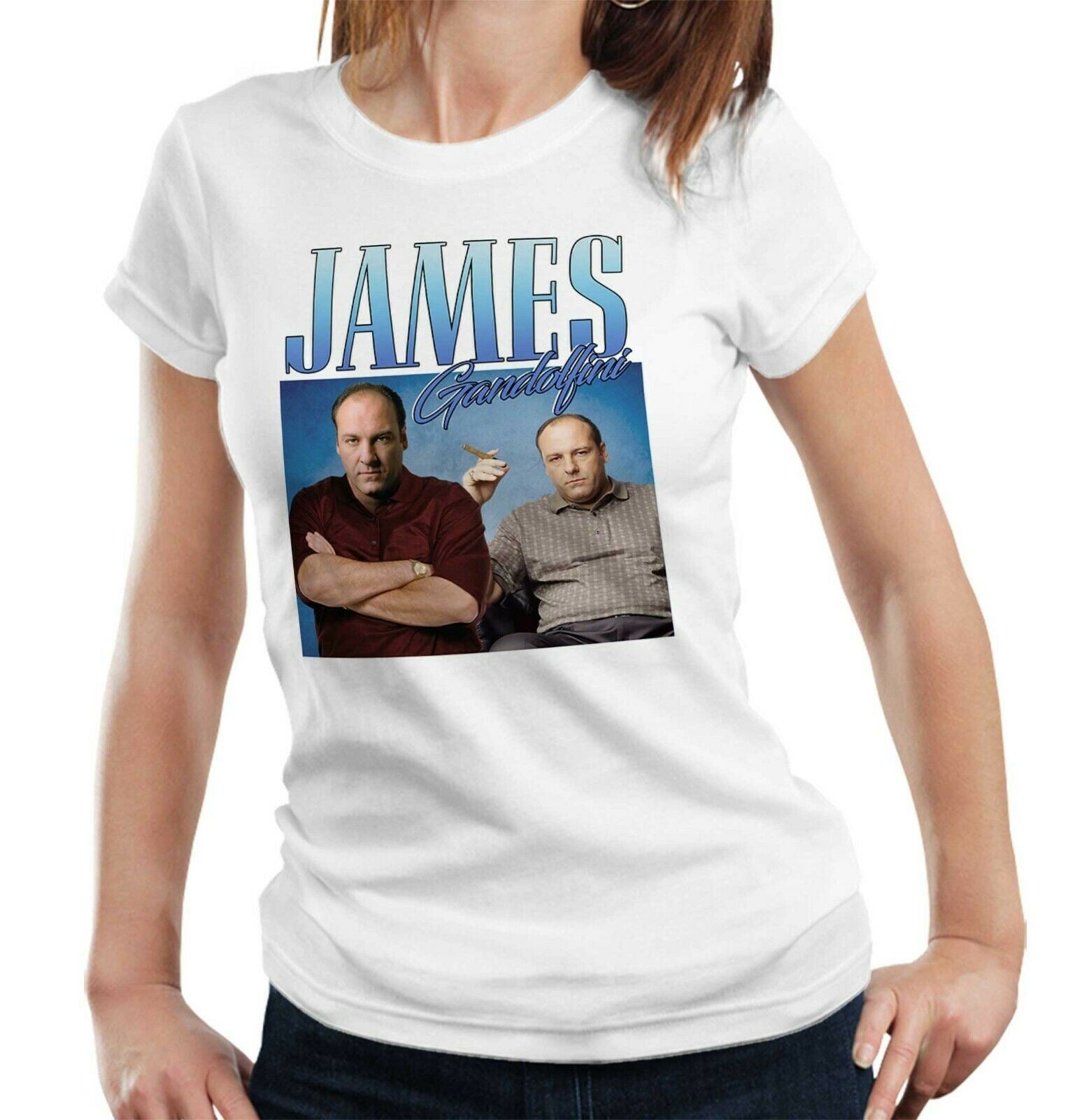 James Gandolfini Appreciation Tshirt Fitted Ladies