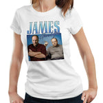 James Gandolfini Appreciation Tshirt Fitted Ladies