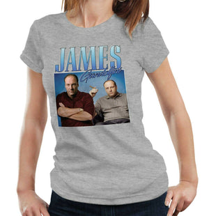 James Gandolfini Appreciation Tshirt Fitted Ladies