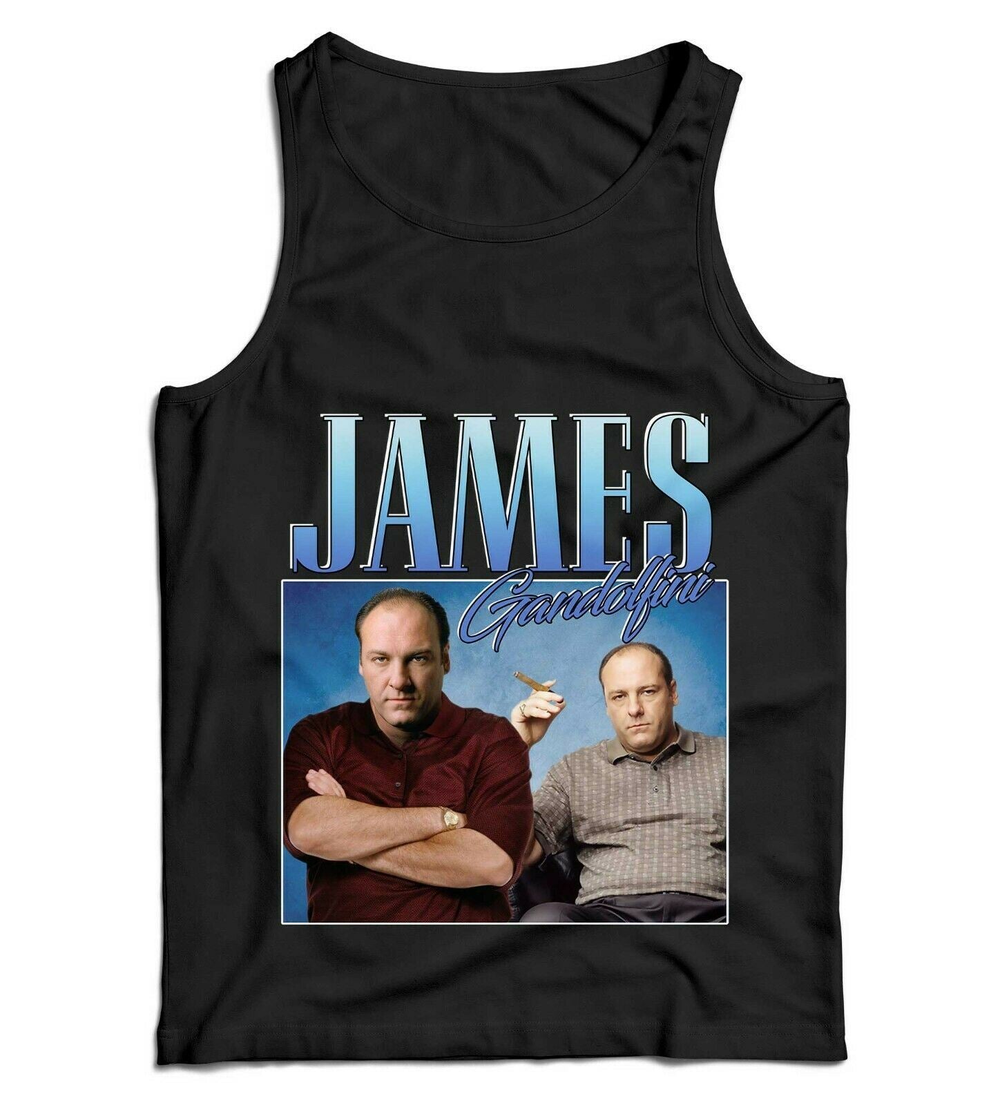 James Gandolfini Appreciation Ladies Vest Tank Top