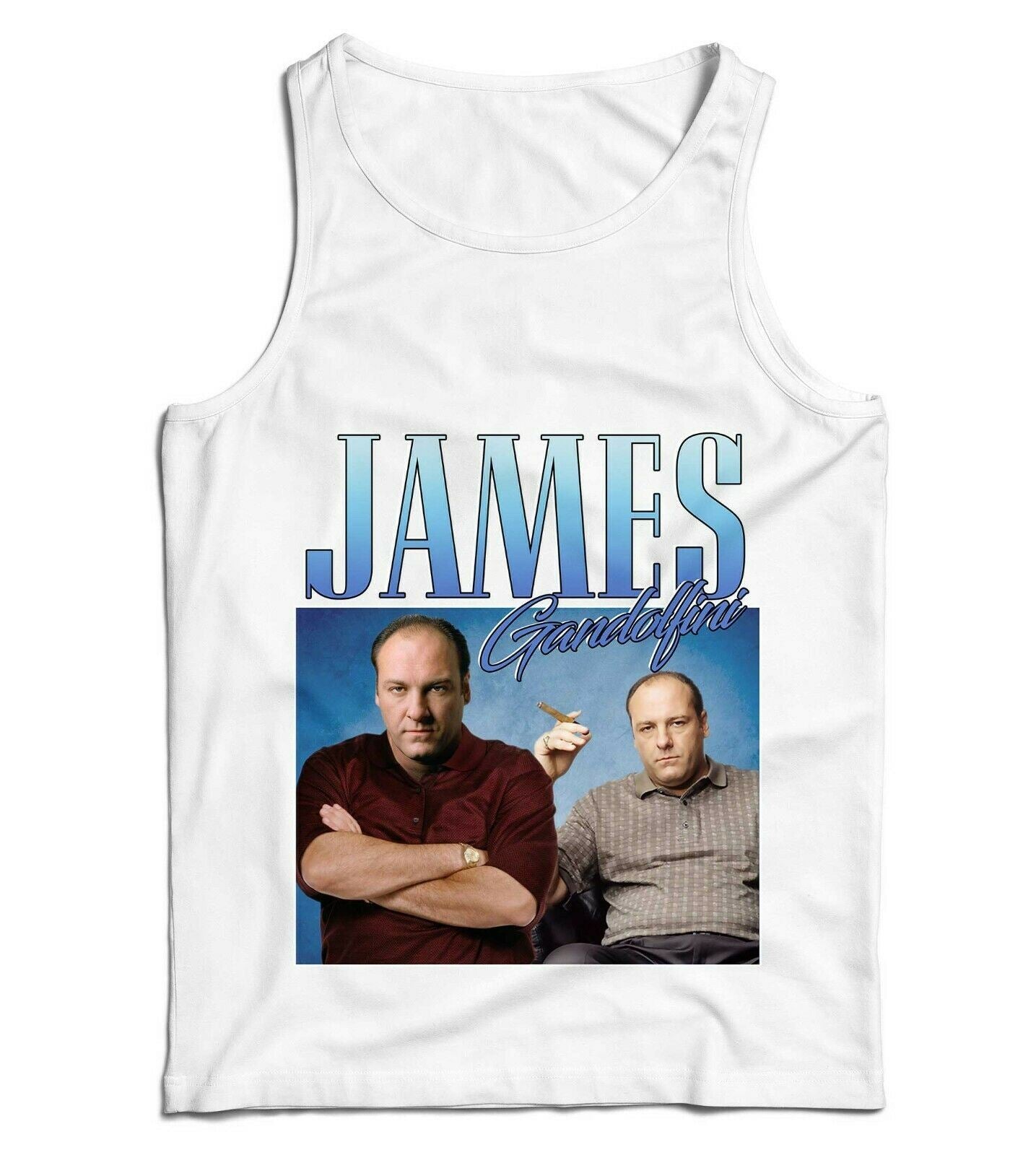 James Gandolfini Appreciation Ladies Vest Tank Top