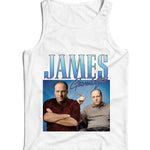 James Gandolfini Appreciation Ladies Vest Tank Top