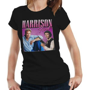 Harrison Ford Appreciation Tshirt Fitted Ladies