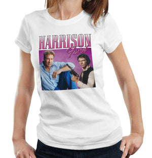 Harrison Ford Appreciation Tshirt Fitted Ladies