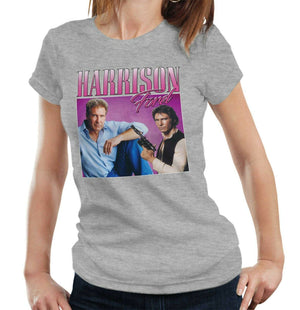 Harrison Ford Appreciation Tshirt Fitted Ladies