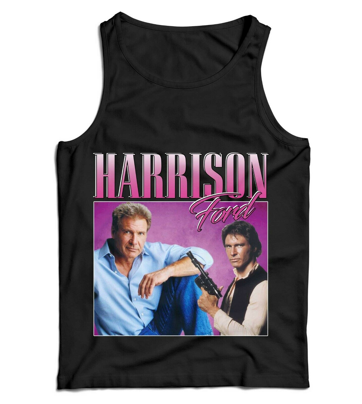 Harrison Ford Appreciation Ladies Vest Tank Top