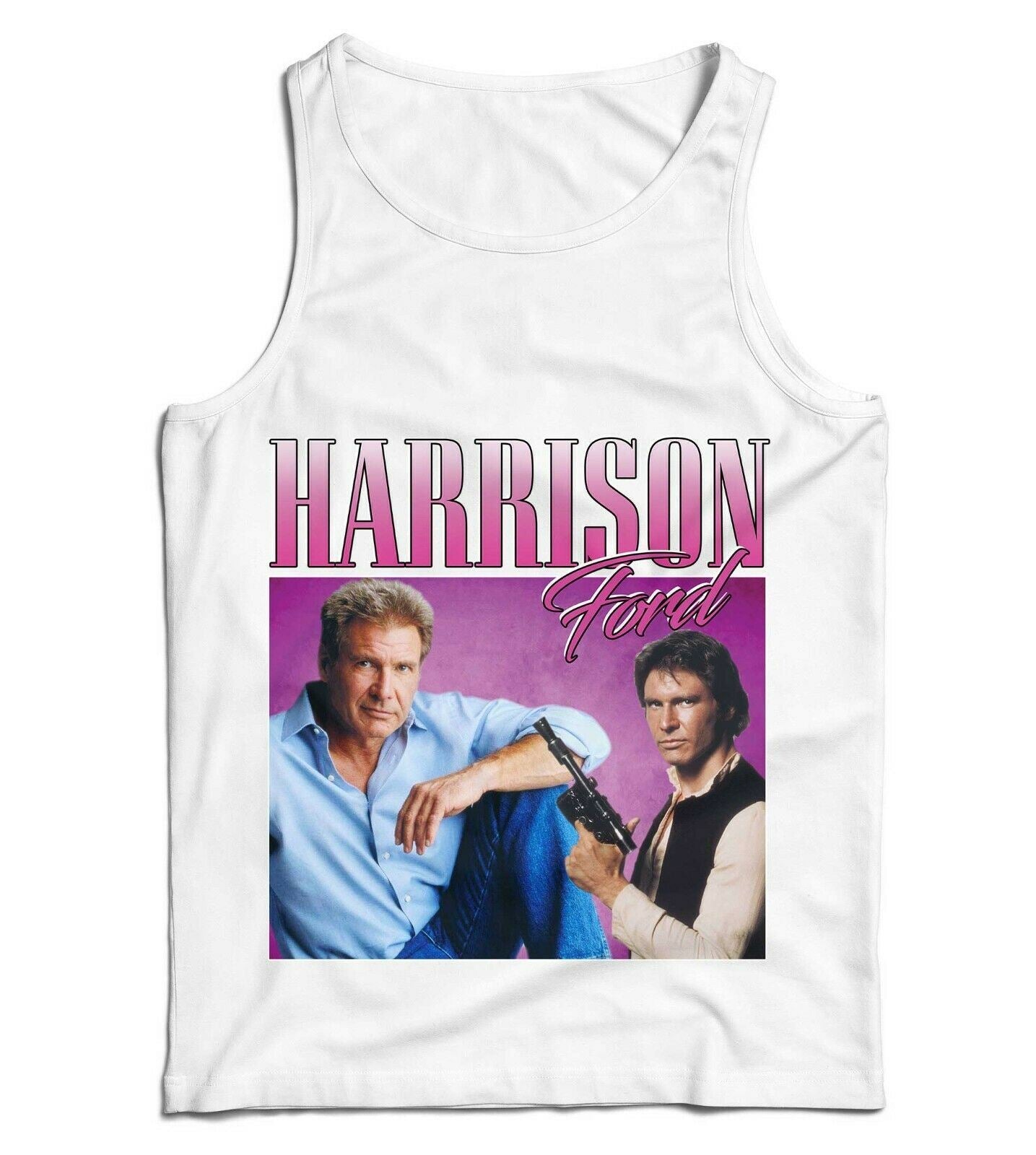 Harrison Ford Appreciation Ladies Vest Tank Top