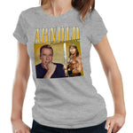 Arnold Schwarzenegger Appreciation Tshirt Fitted Ladies