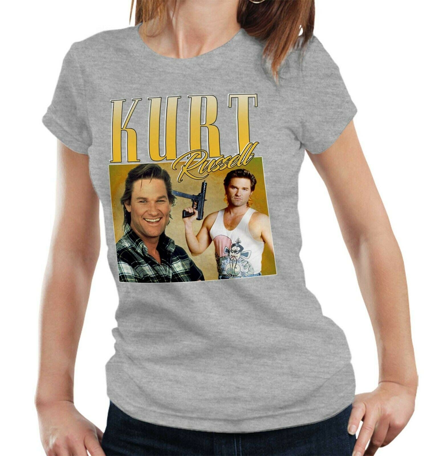 Kurt Russell Appreciation Tshirt Fitted Ladies