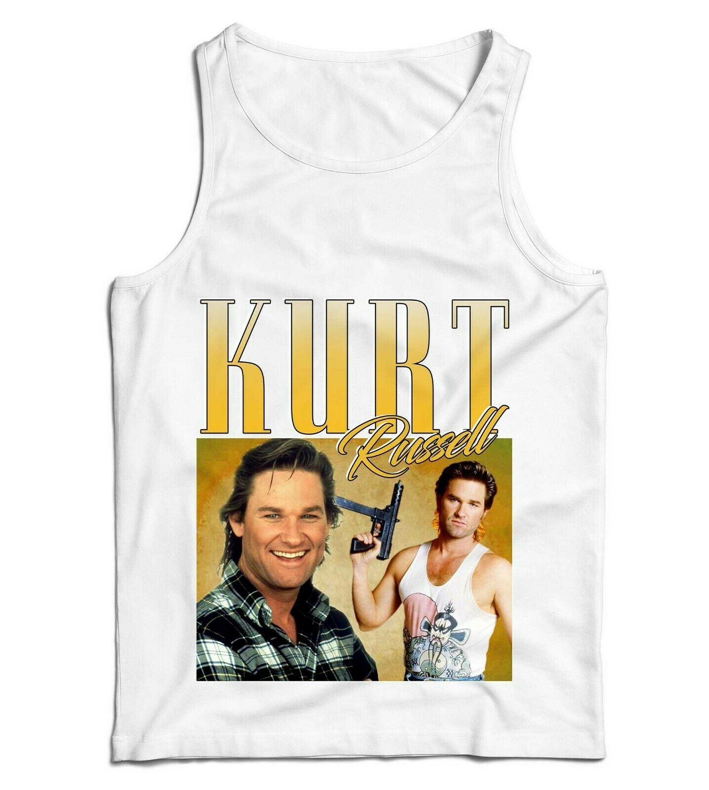 Kurt Russell Appreciation Ladies Vest Tank Top