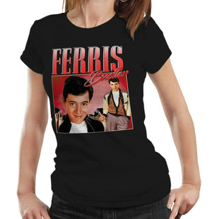 Ferris Bueller Appreciation Tshirt Fitted Ladies