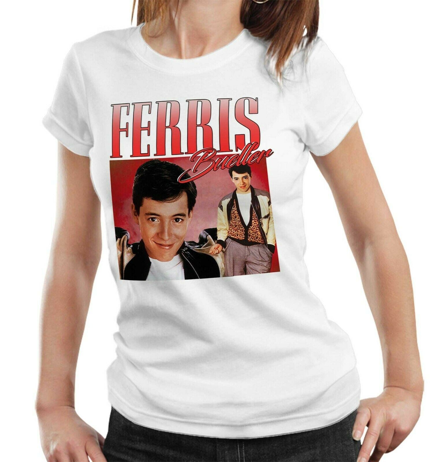 Ferris Bueller Appreciation Tshirt Fitted Ladies