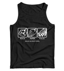 Rock Paper Kaiju Ladies Vest Tank Top