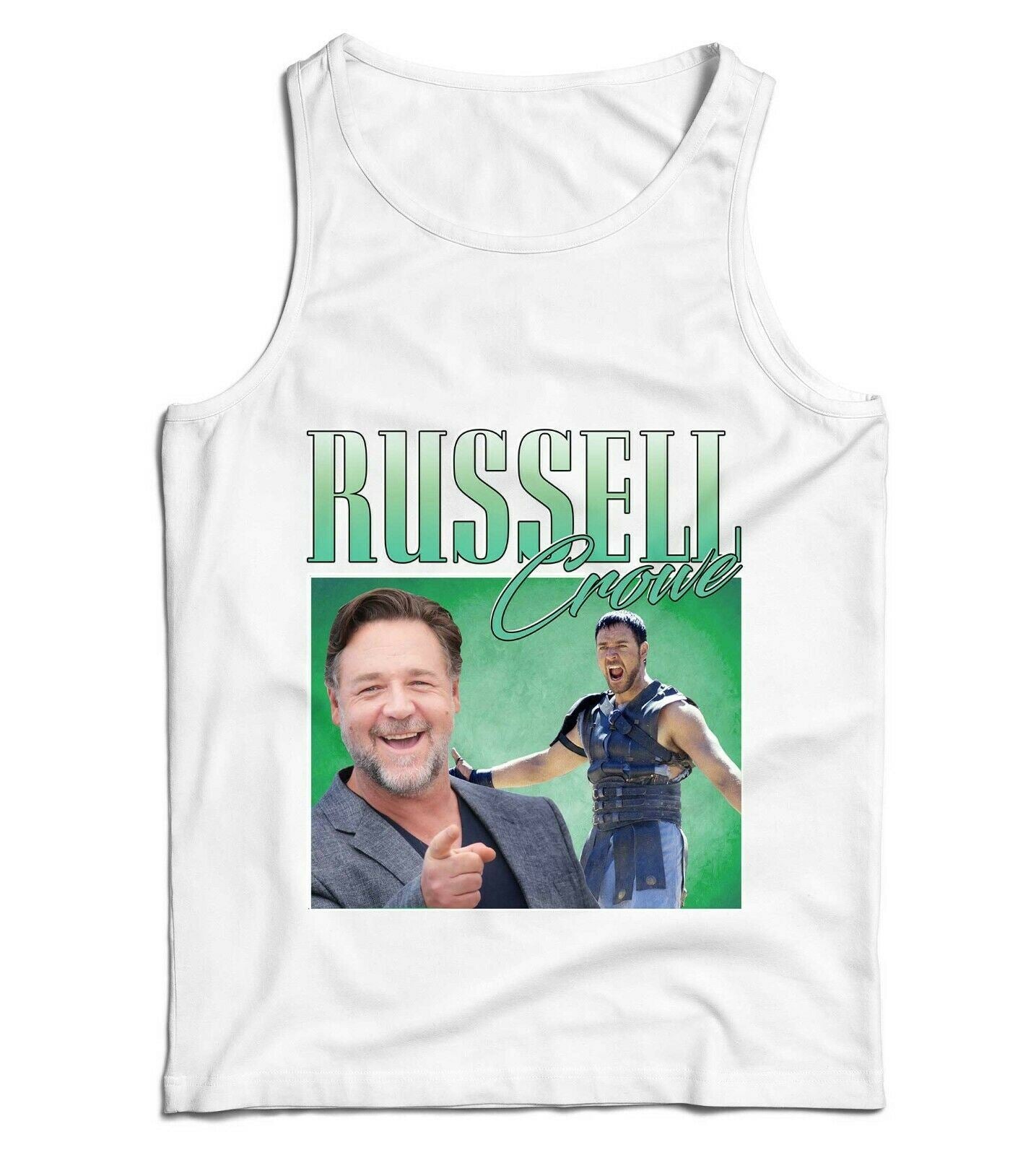 Russell Crowe Appreciation Ladies Vest Tank Top