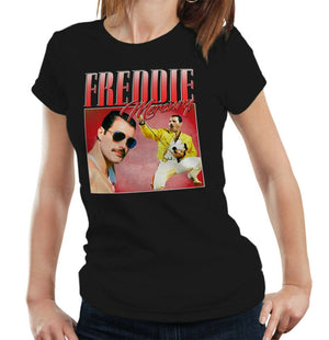 Freddie Mercury Appreciation Tshirt Fitted Ladies