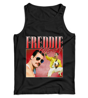 Freddie Mercury Appreciation Ladies Vest Tank Top