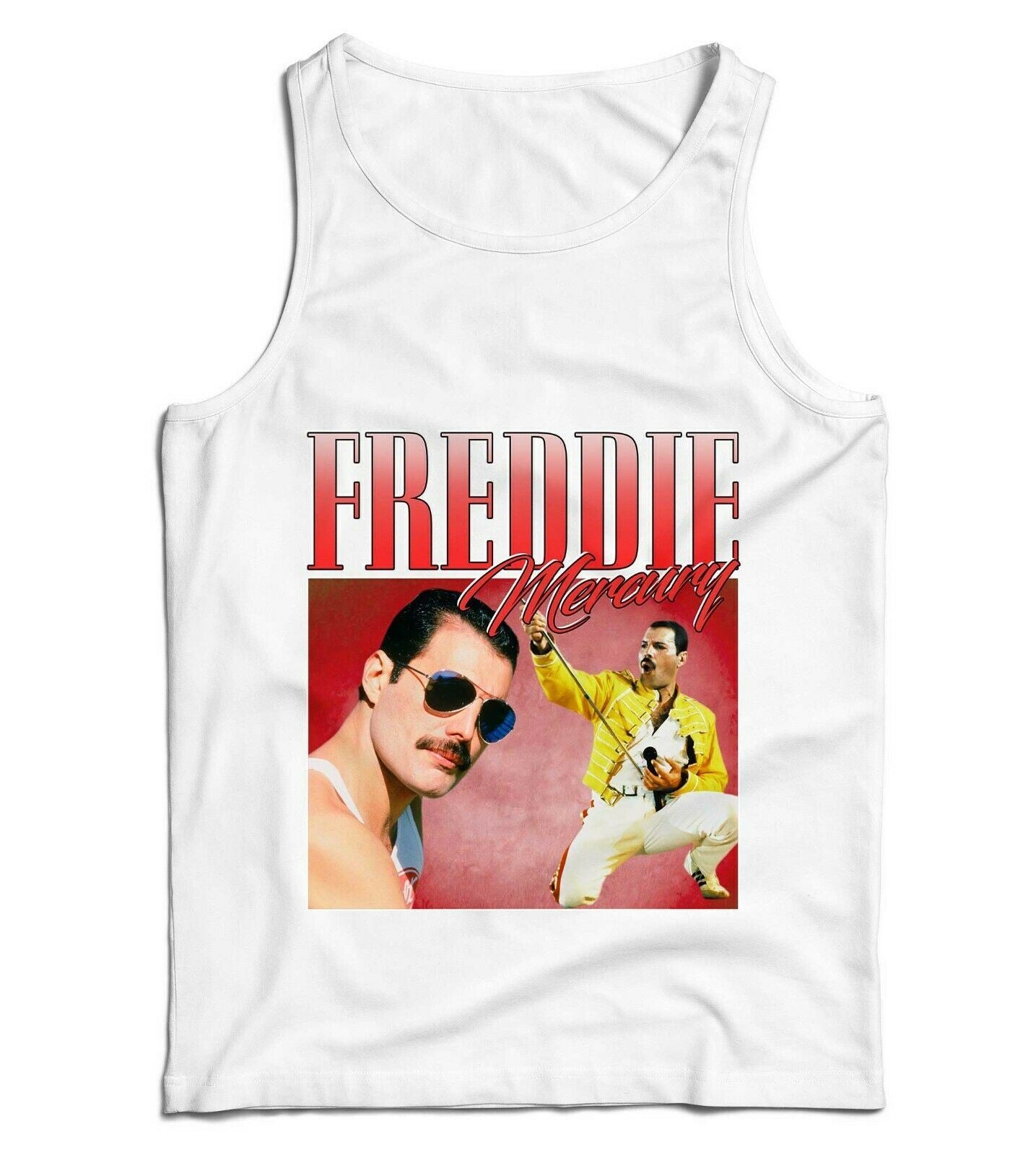 Freddie Mercury Appreciation Ladies Vest Tank Top