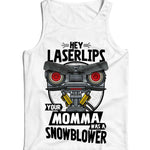 Hey Laser Lips Ladies Vest Tank Top