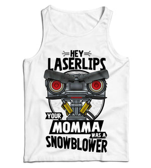 Hey Laser Lips Ladies Vest Tank Top