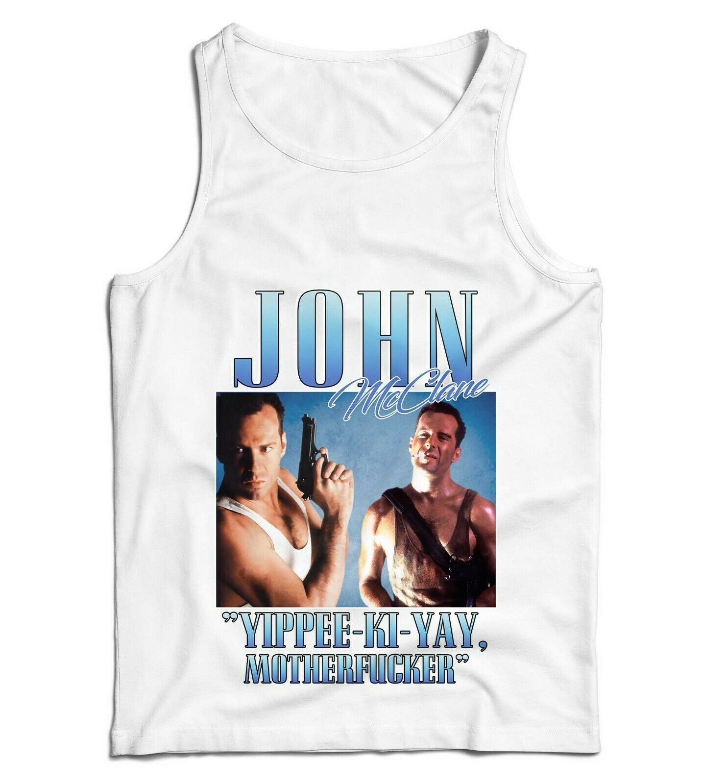 John McClane Appreciation Ladies Vest Tank Top